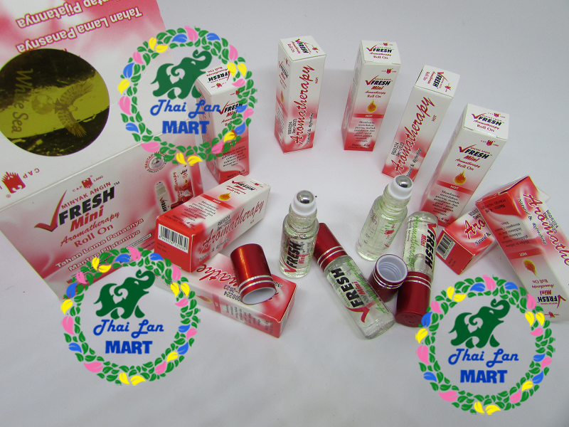 Dầu gió lăn vfresh hot cap lang indonesia chính hãng 4 ml