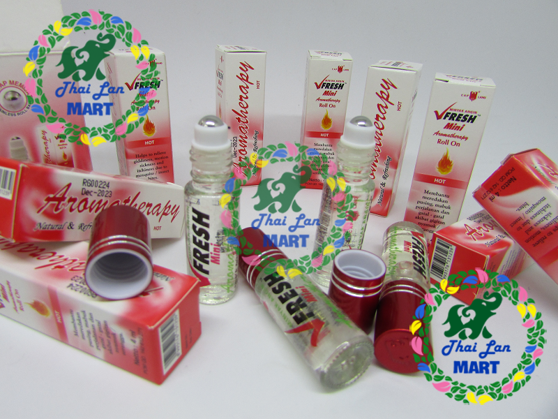Dầu gió lăn vfresh hot cap lang indonesia chính hãng 4 ml