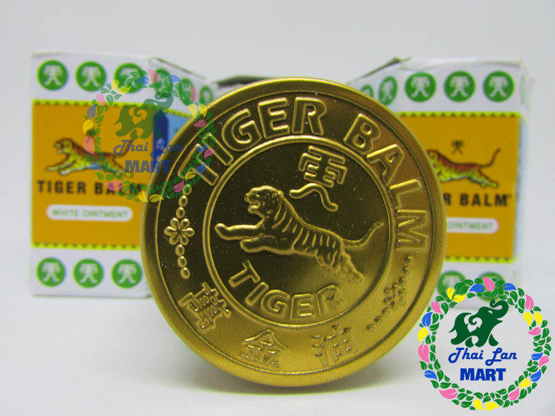 Dầu cù là tiger balm con hổ trắng singapore 30 gam