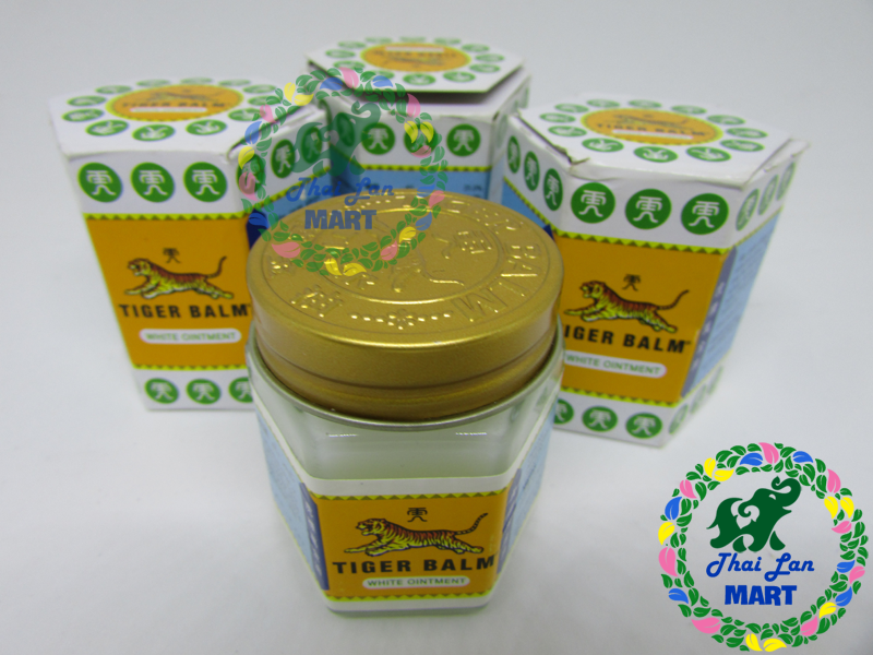 Dầu cù là tiger balm con hổ trắng singapore 30 gam