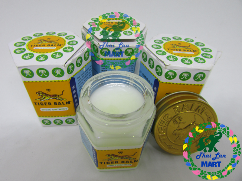 Dầu cù là tiger balm con hổ trắng singapore 30 gam