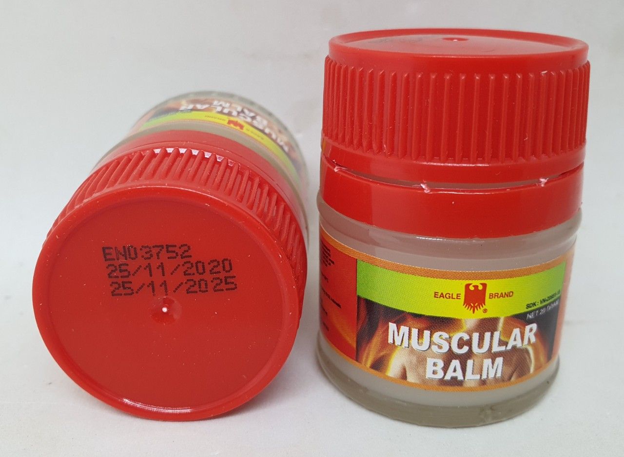 Dầu cù là muscular balm eagle brand hàng chính hãng singapore 20 gam