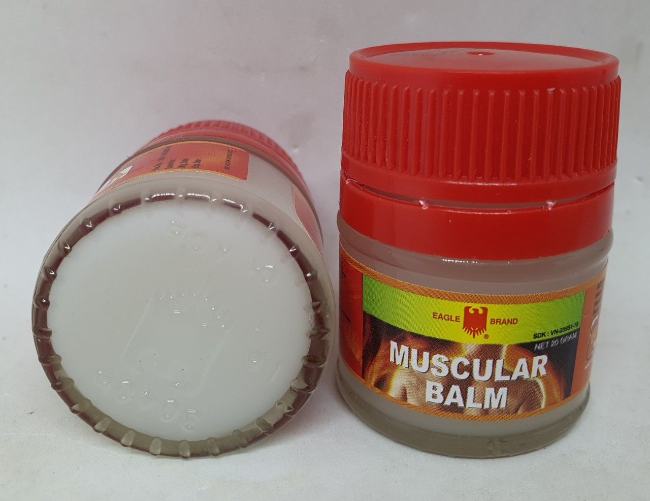 Dầu cù là muscular balm eagle brand hàng chính hãng singapore 20 gam