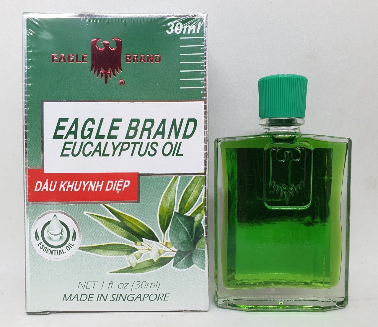 Dầu khuynh diệp singapore eagle brand eucalyptus oil dành cho bé chính hãng 30 ml