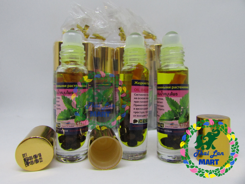 Dầu gió lăn tinh dầu bạc hà thái lan 8 ml