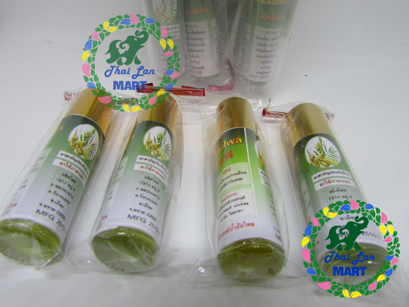 Dầu gió lăn hương gừng chính hãng thái lan 8 ml