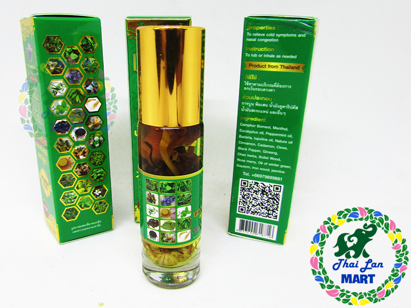 Dầu gió lăn otop 29 vị thảo mộc chính hãng thái lan 8 ml