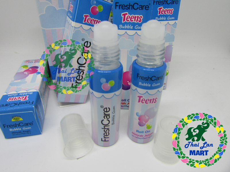 Dầu lăn freshcare indonesia bubble gum mùi kẹo ngọt 10 ml