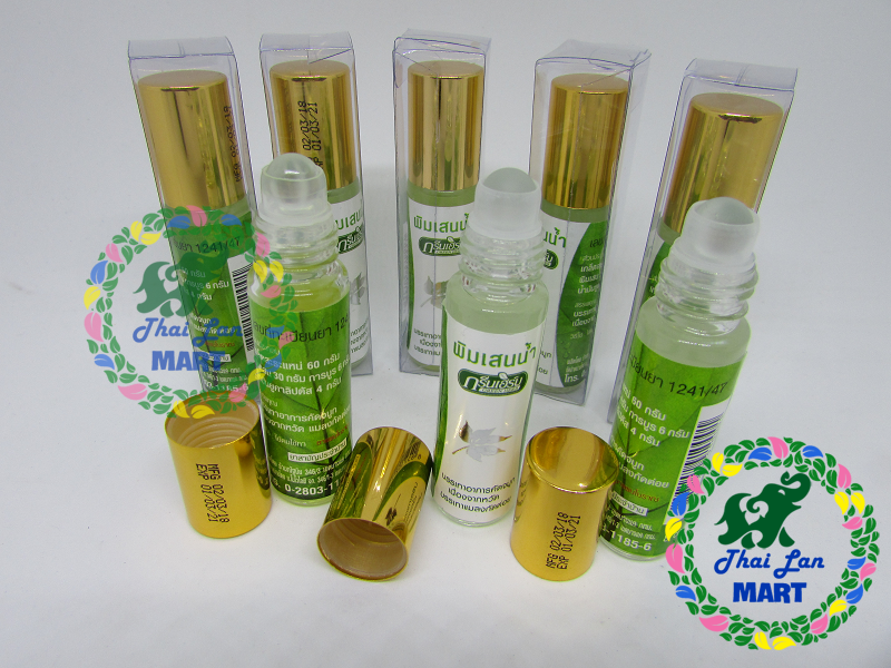 Dầu gió lăn thảo dược mùi khuynh diệp thái lan 8 ml