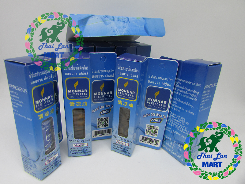 Dầu lăn thảo mộc monar herbs thái lan 8 ml