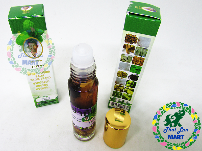Dầu gió lăn otop 16 vị thảo mộc chính hãng thái lan 8 ml