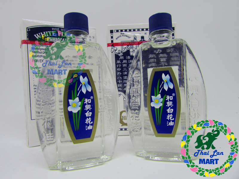 Dầu gió bạch hoa hoe hin white flower chính hãng hong kong 20 ml