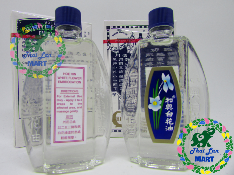 Dầu gió bạch hoa hoe hin white flower chính hãng hong kong 20 ml