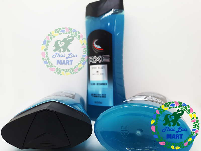 Dầu gội mỹ axe sport blast nam 2in1 body và tóc 473 ml
