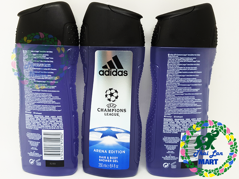 Sữa tắm Adidas tây ban nha 3 in 1 Body Hair Face 250ml