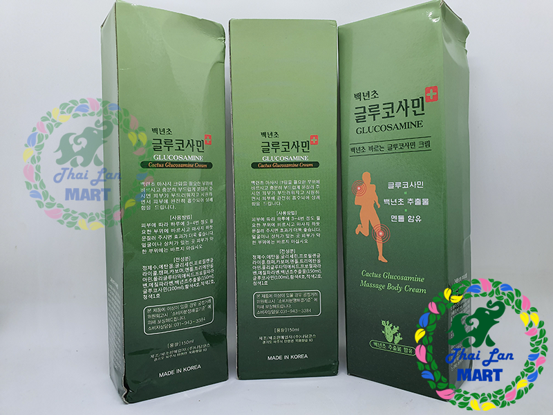 Dầu xoa bóp xương khớp cactus glucosamine chính hãng hàn quốc 150 ml