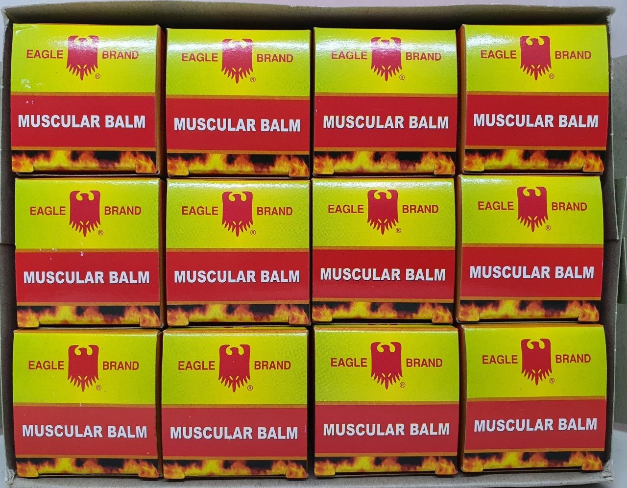 Dầu cù là muscular balm eagle brand hàng chính hãng singapore 20 gam