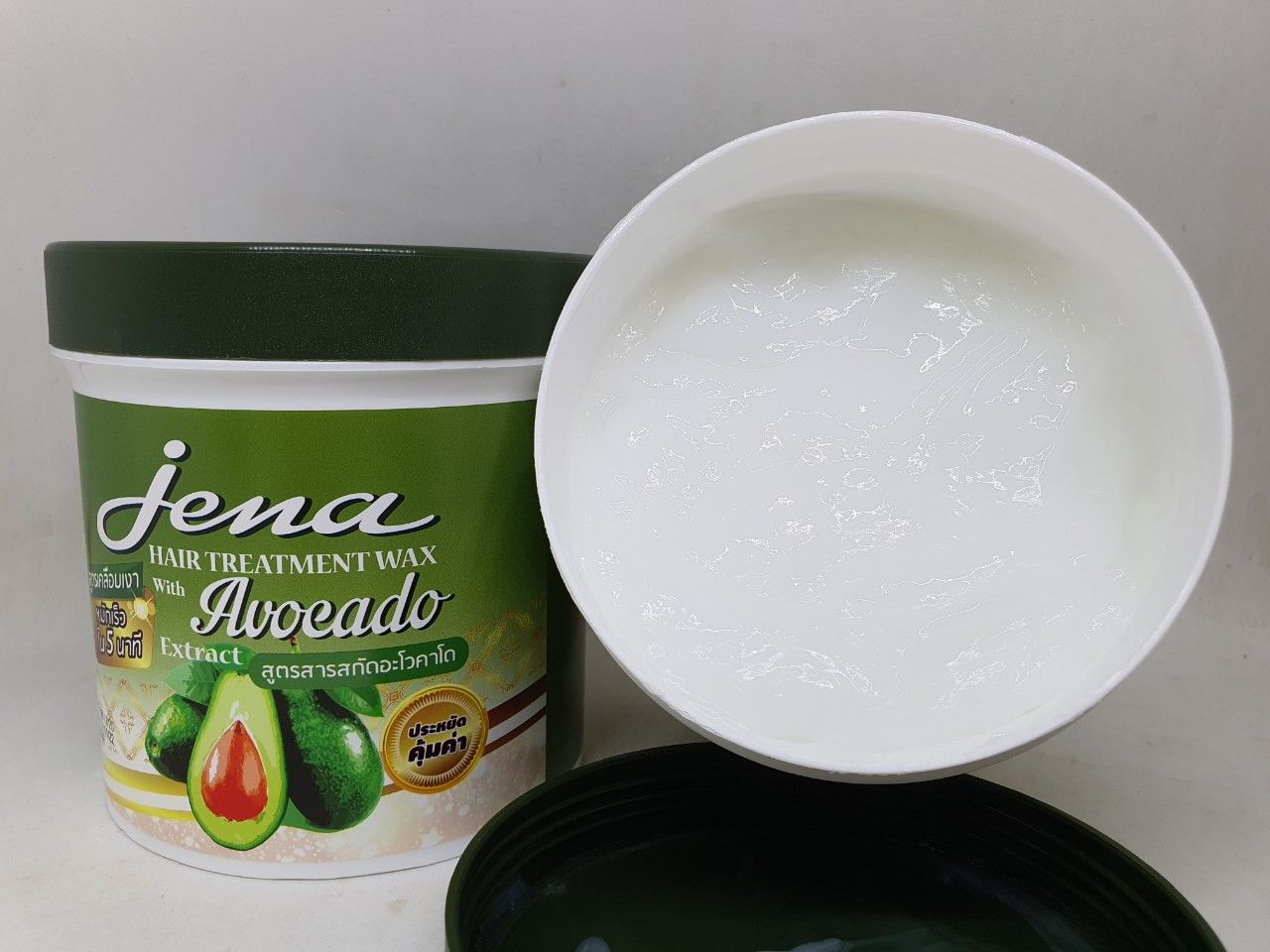  Kem ủ tóc bơ jena hair treatment wax with avocado giúp tóc khỏe giảm gãy rụng thái lan 500 ml 