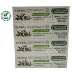  Kem đánh răng herbal toothpaste green herb giúp răng răng trắng chắc khỏe hàng nội địa chính hãng thái lan 