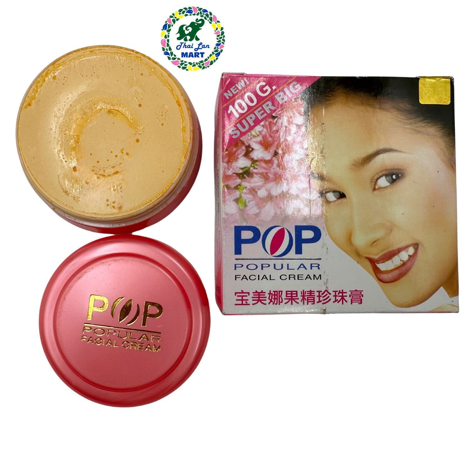  Kem mặt pop popular pear facial cream giúp trắng da mờ thâm nám hàng nội địa chính hãng thái lan 
