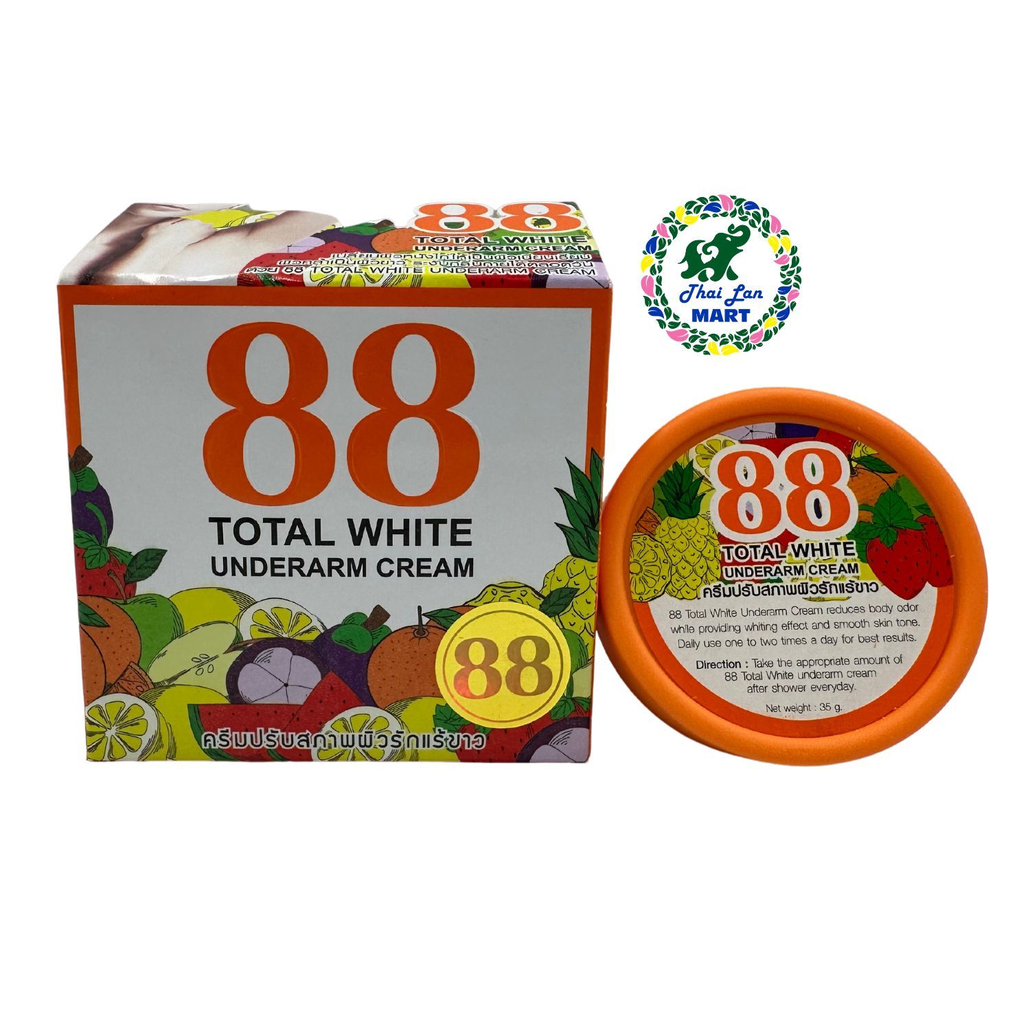  Kem 88 total white underarm cream giúp nách hết thâm trắng sáng hàng nội địa chính hãng thái lan 