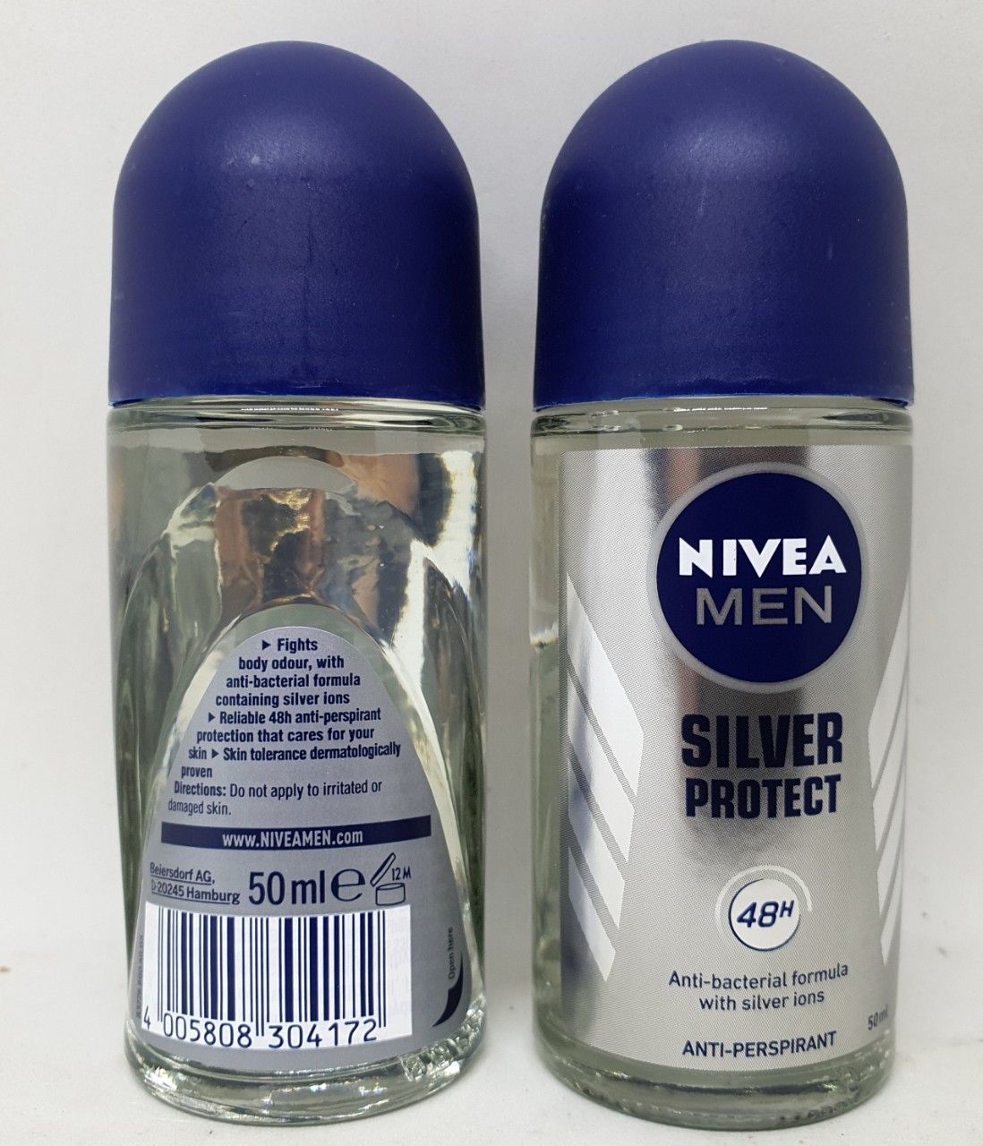Lăn khử mùi nivea men silver protect 48h chính hãng thái lan 50 ml