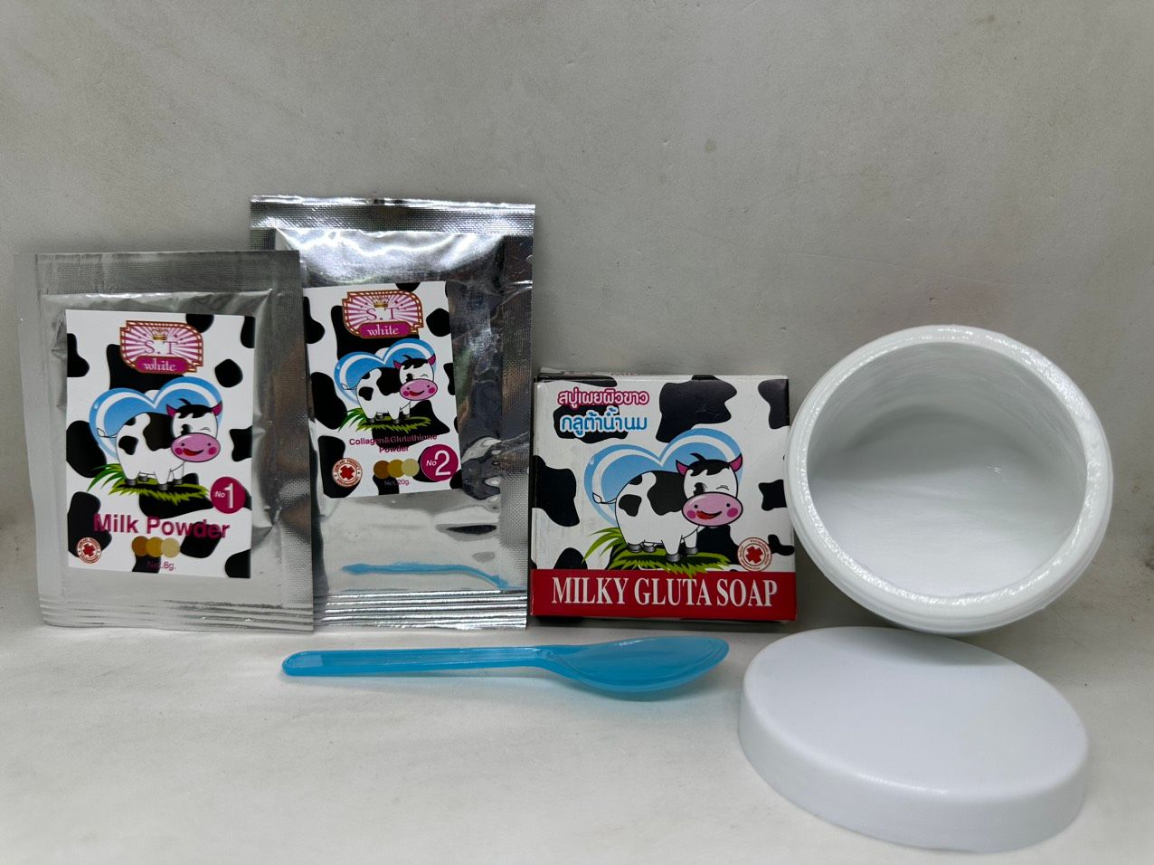  Bộ tắm trắng milky over mask hương sữa bò tự nhiên hàng nội địa chính hãng thái lan 