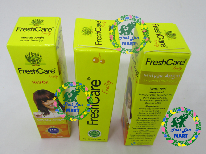 Dầu lăn fresh care indonesia mùi trái cây fruity 10 ml