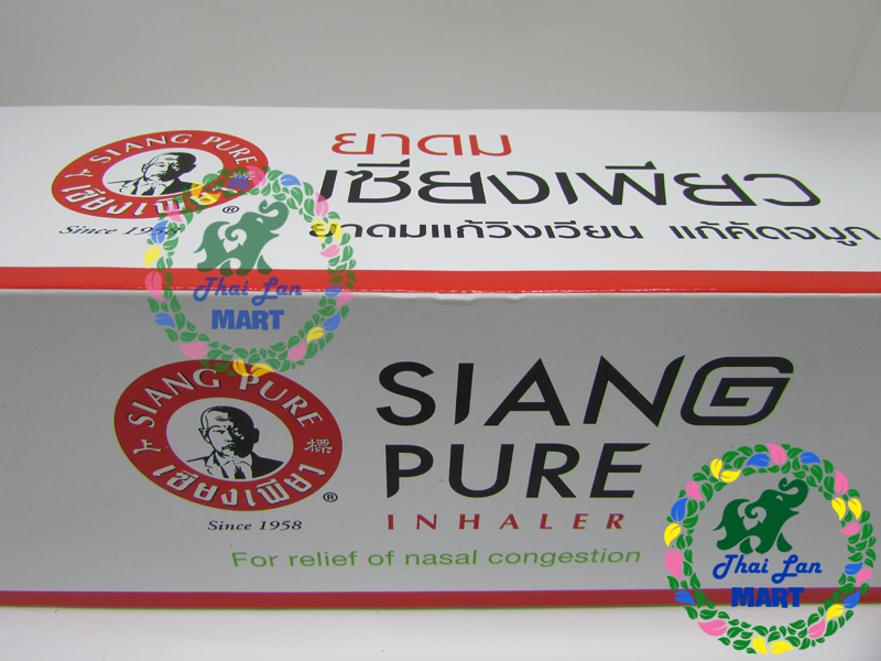6 ống hít thông mũi siang pure inhaler chính hãng thái lan