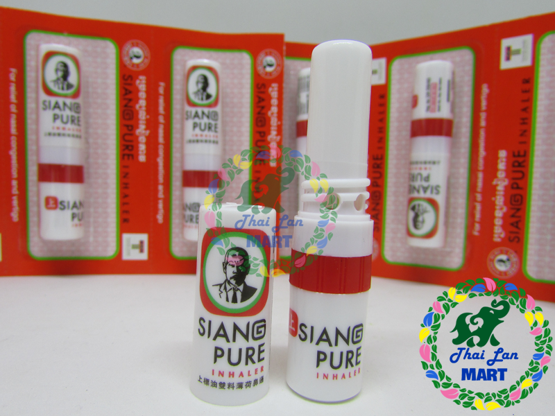 6 ống hít thông mũi siang pure inhaler chính hãng thái lan