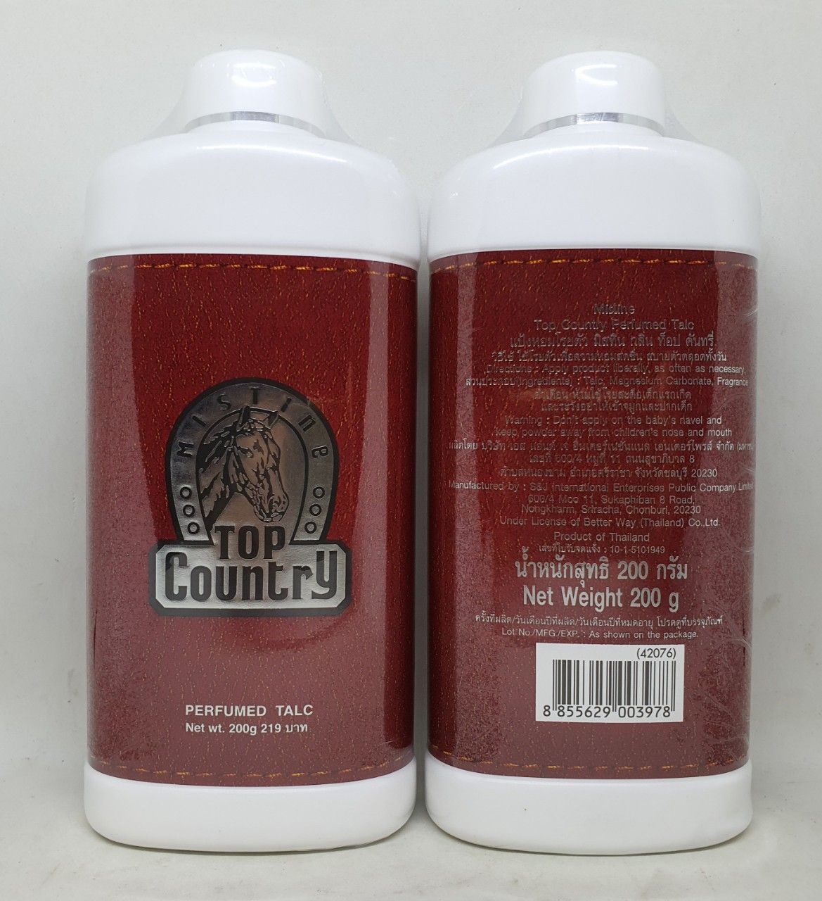 Phấn rôm con ngựa top country hàng chính hãng thái lan 200 gam