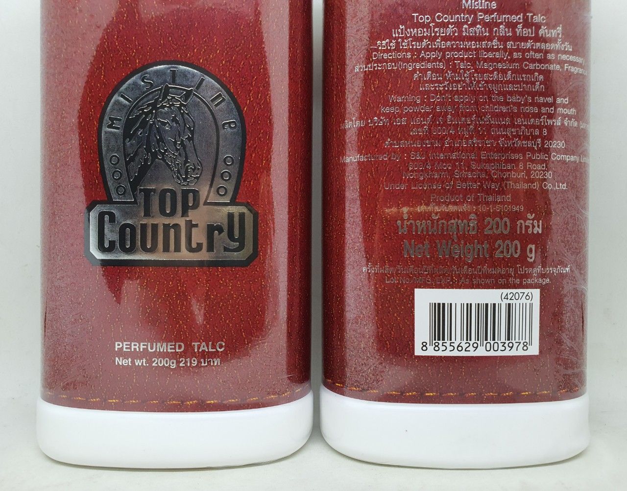 Phấn rôm con ngựa top country hàng chính hãng thái lan 200 gam