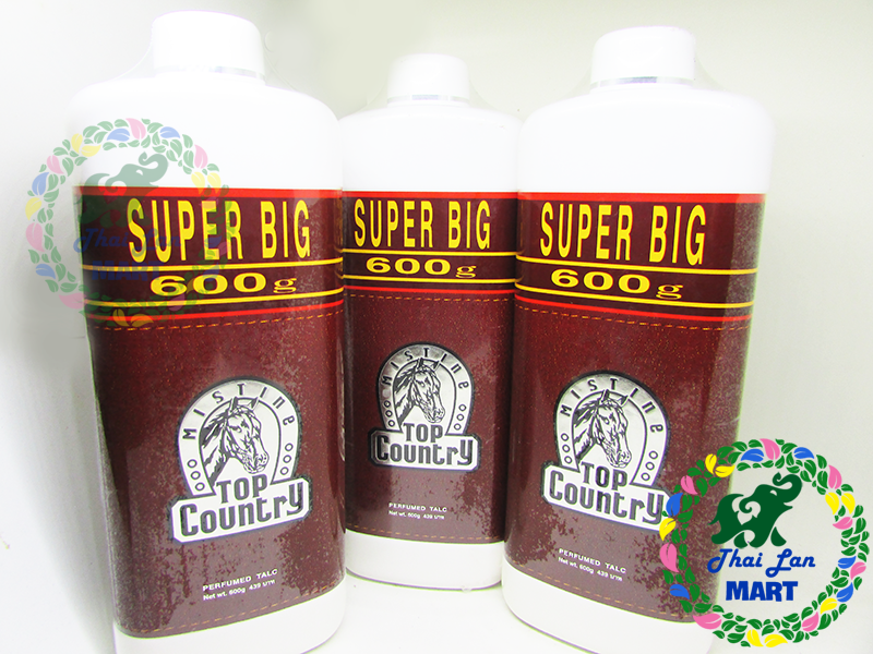 Phấn rôm thơm hiệu con ngựa top country thái lan 600 gam