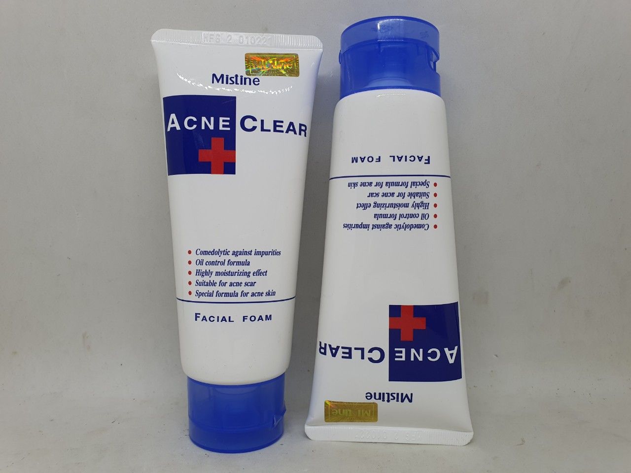 Sữa rữa mặt mistine acne clear facial foam chính hãng thái lan 85 gam