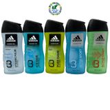  Sữa tắm adidas 3 in 1 body hair face hàng nội địa chính hãng tây ban nha 