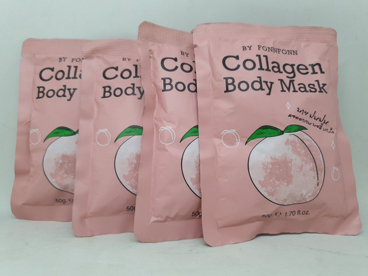 Ủ đào trắng da toàn thân collagen body mask hàng nội địa chính hãng thái lan 50 gam