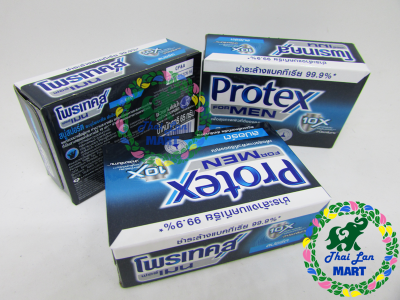 4 cục xà phòng protex for men thái lan 65 gam