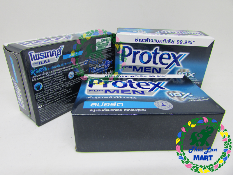 4 cục xà phòng protex for men thái lan 65 gam