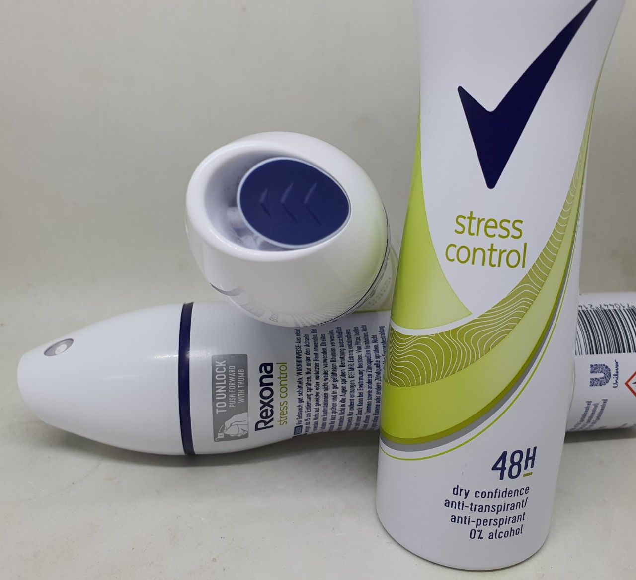 Xịt khử mùi rexona motionsense stress 48h hà lan 200 ml
