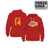 Áo hoodie bóng rổ Los Angeles Lakers