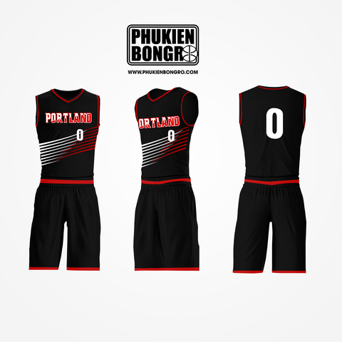  Đồng phục bóng rổ Portland Trail Blazers 