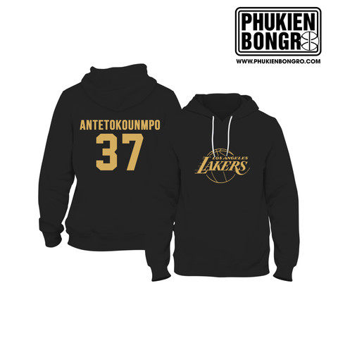  Áo hoodie bóng rổ Los Angeles Lakers 