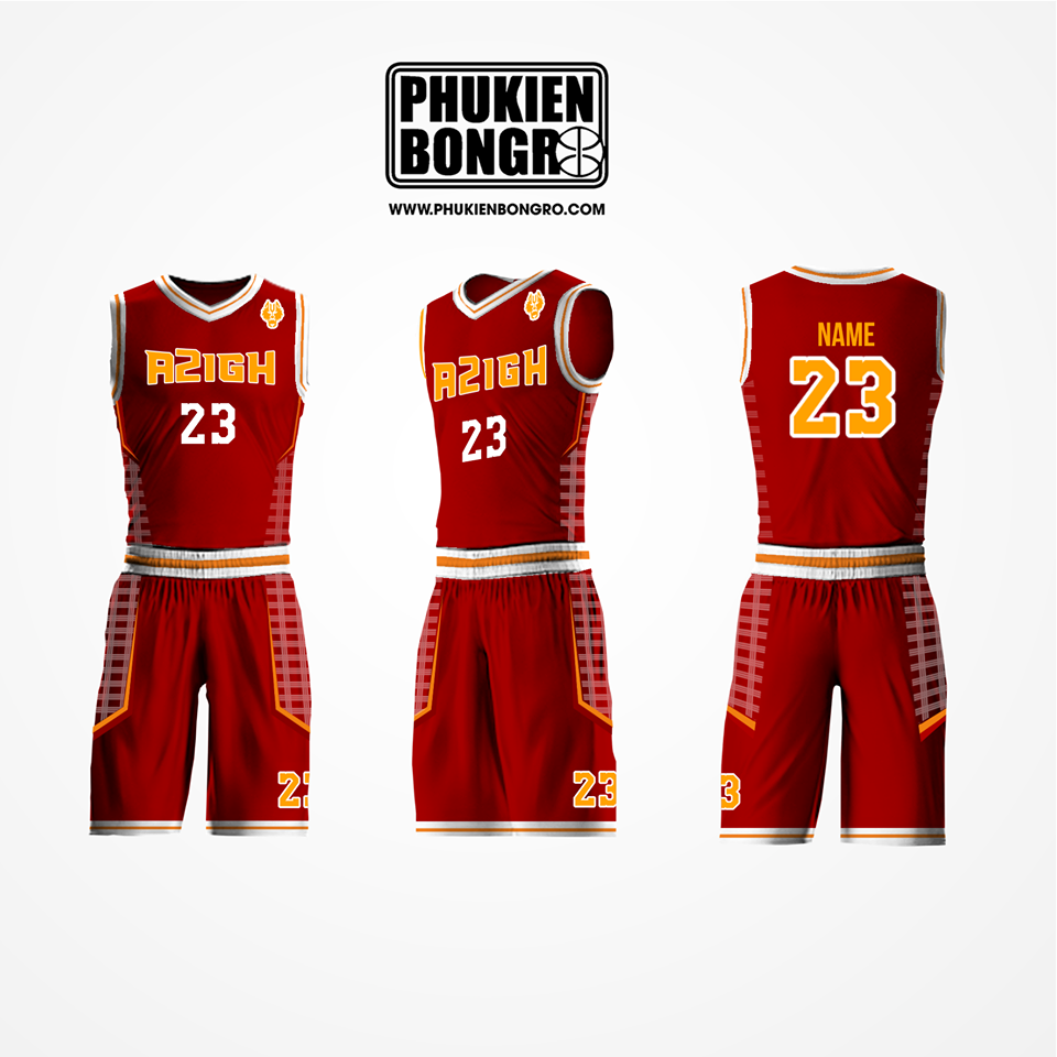 Đồng phục bóng rổ thiết kế R2TGH