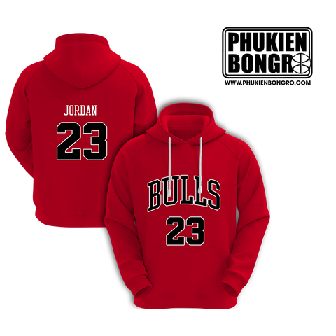  Áo khoác hoodie bóng rổ CHICAGO BULLS 