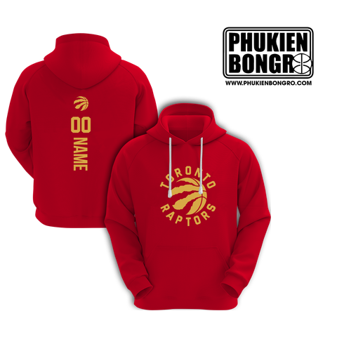  Áo khoác hoodie bóng rổ Toronto Raptors 