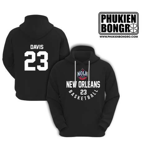  Áo Khoác Hoodie Bóng Rổ New Orleans 