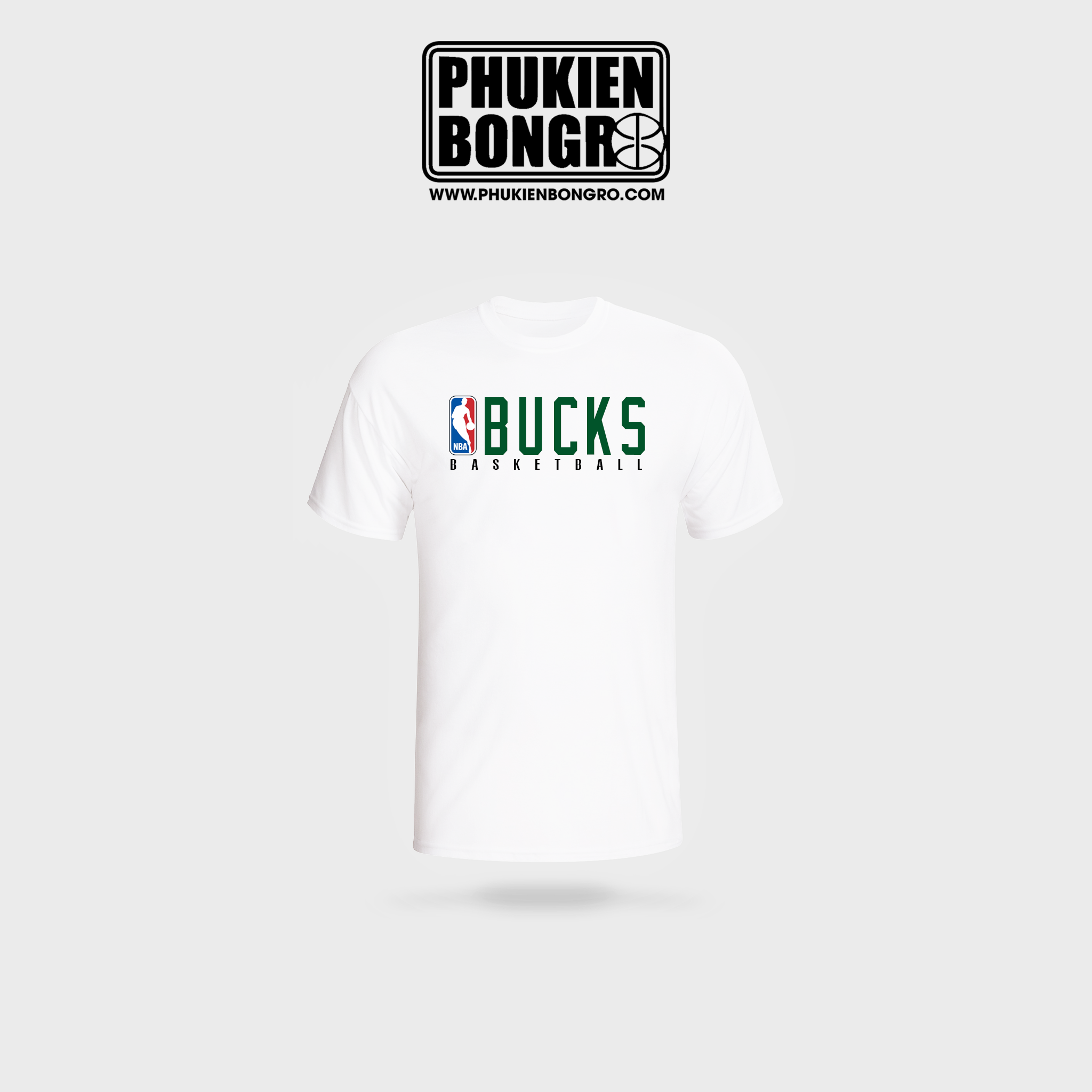 Áo phông bóng rổ Milwaukee Bucks