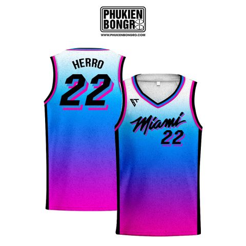  Áo bóng rổ Miami Heat 14 Tyler Herro 