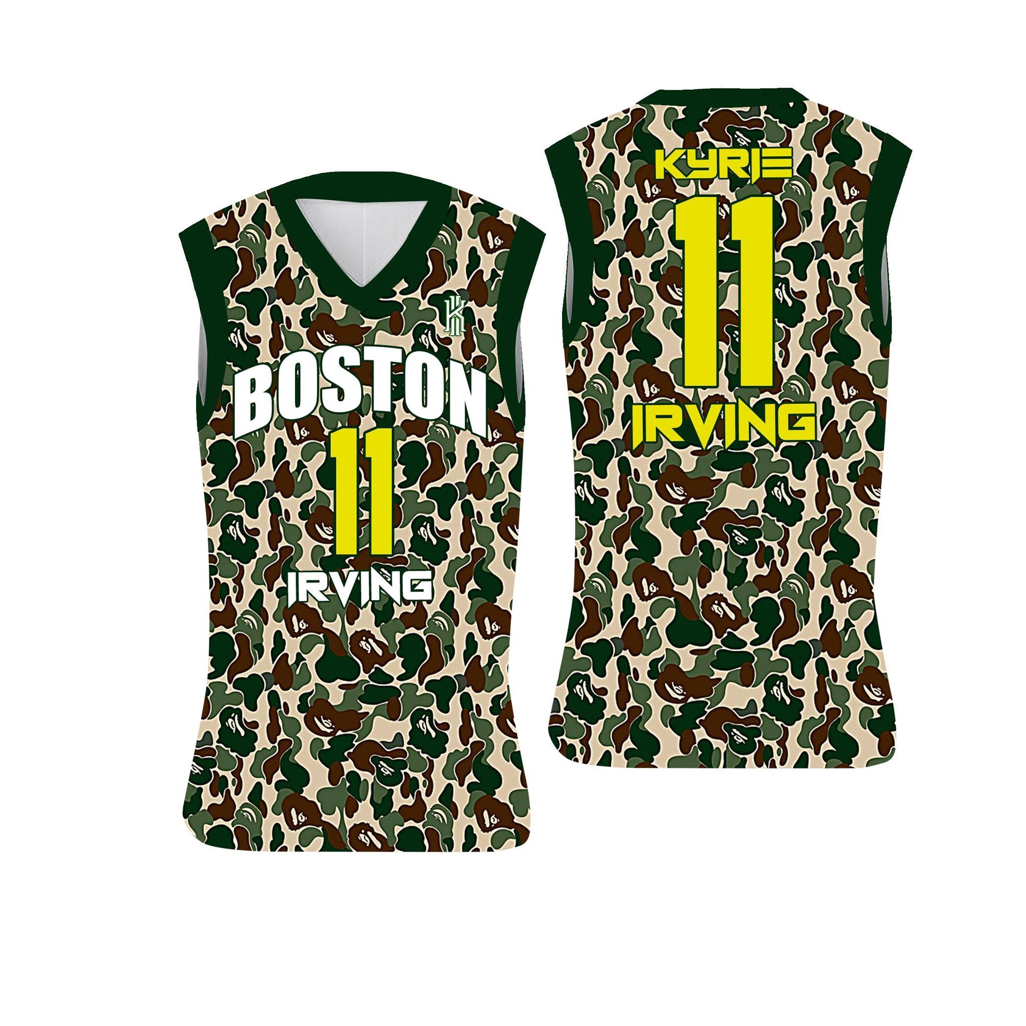 Áo phông bóng rổ tanktop Boston 11
