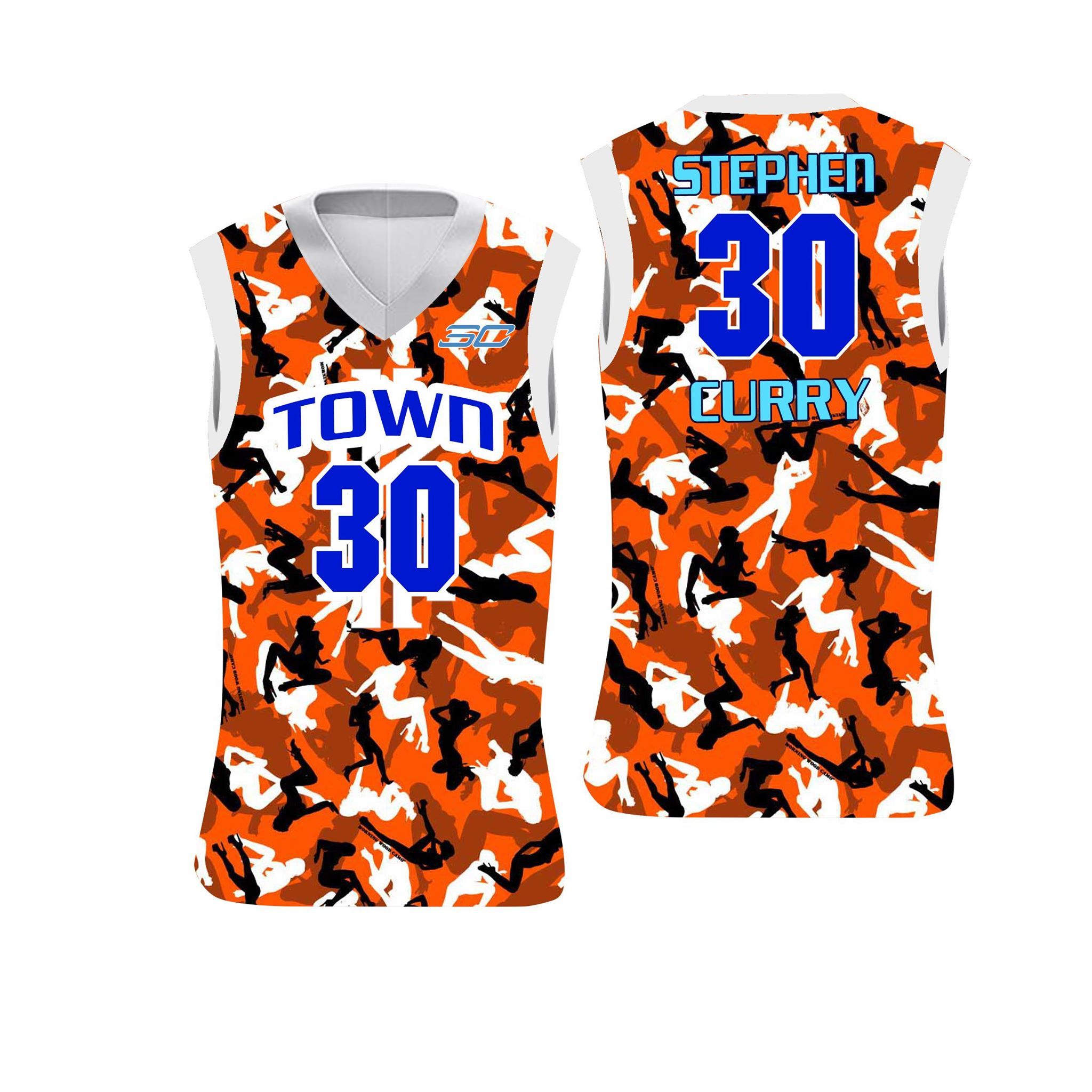 Áo phông bóng rổ tanktop Town 30
